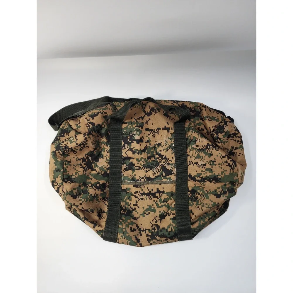 MARPAT Digital Camo Duffel Bag Tactical Military Style Woodland Travel Gym Bag